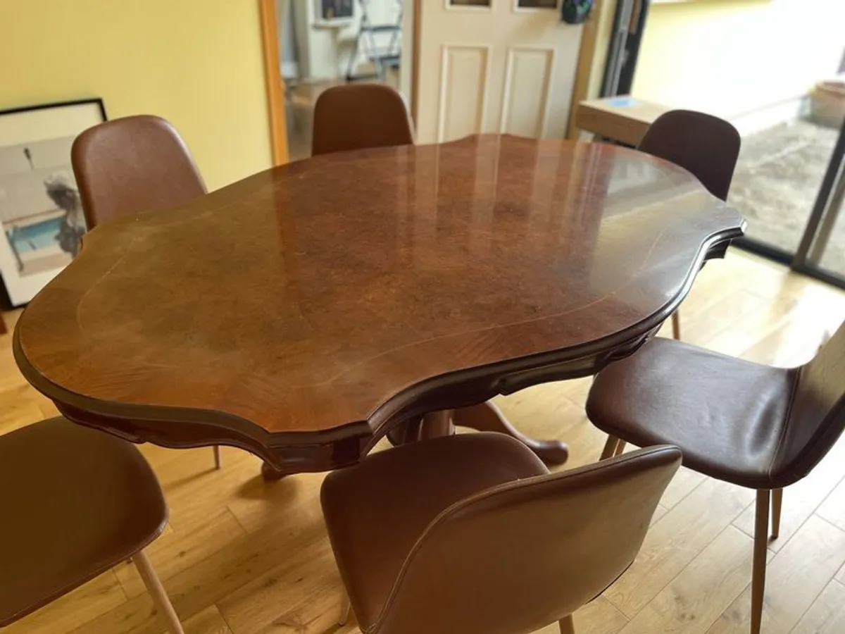 Dining Table Italian Design Solid beech - Image 1