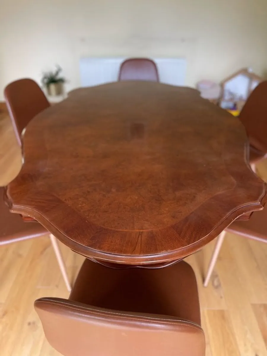 Dining Table Italian Design Solid beech - Image 2