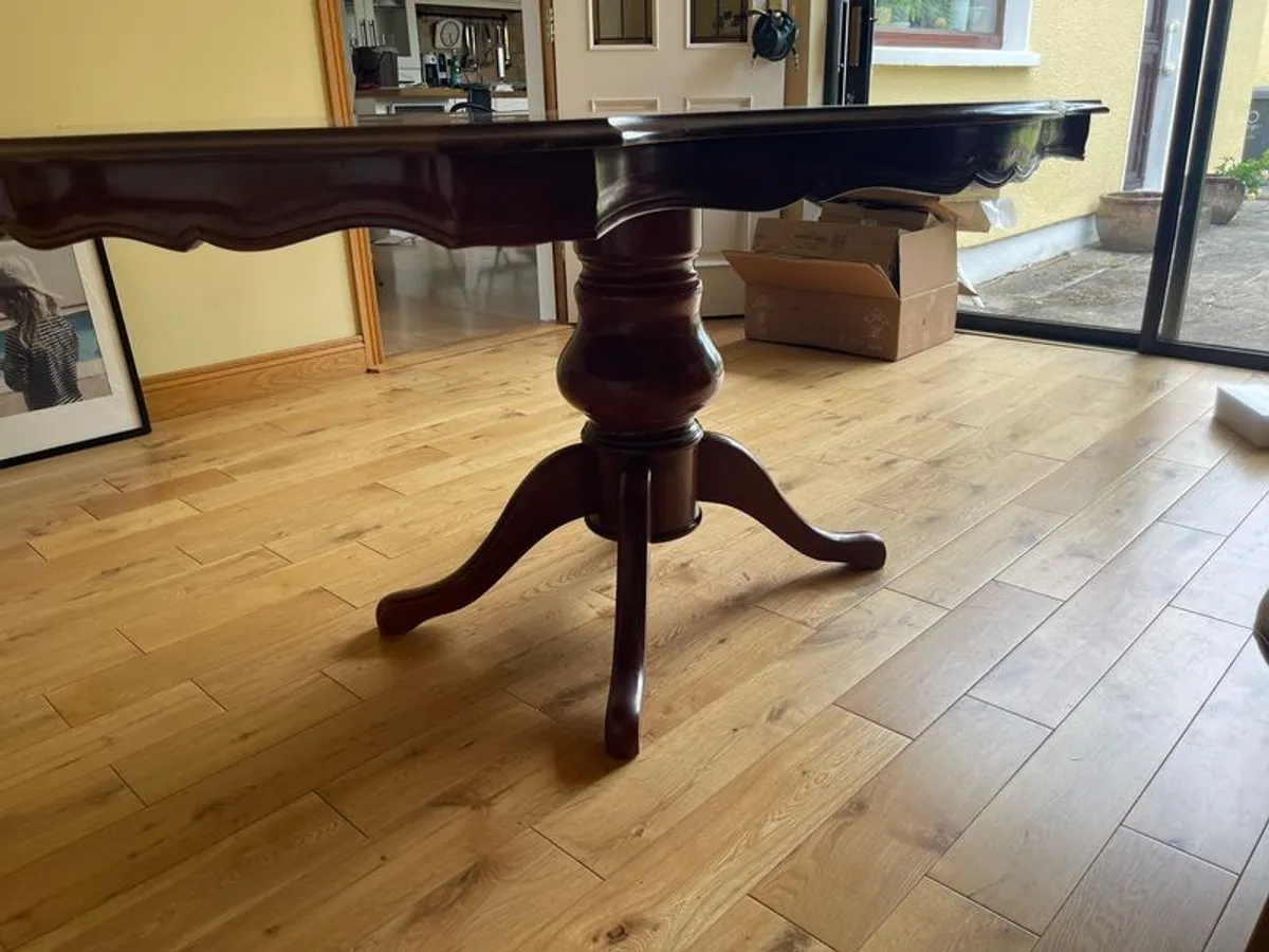 Dining Table Italian Design Solid beech - Image 3