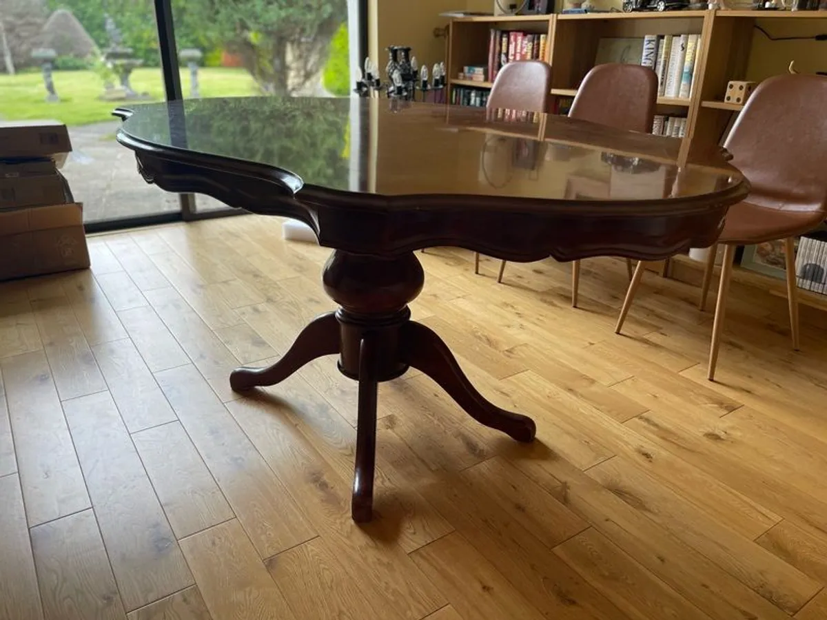 Dining Table Italian Design Solid beech - Image 4