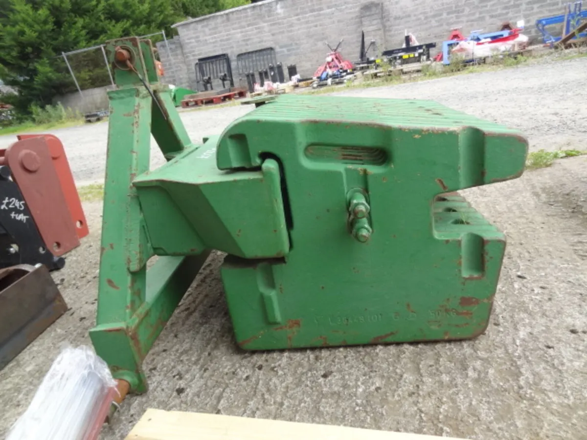 John Deere Weight Block on Linkage - Image 4