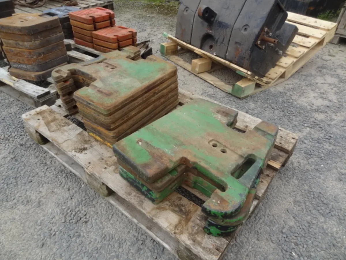 JD John Deere Tractor Weights slices 50Kg - Image 4