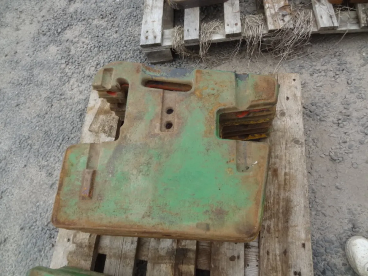JD John Deere Tractor Weights slices 50Kg - Image 3