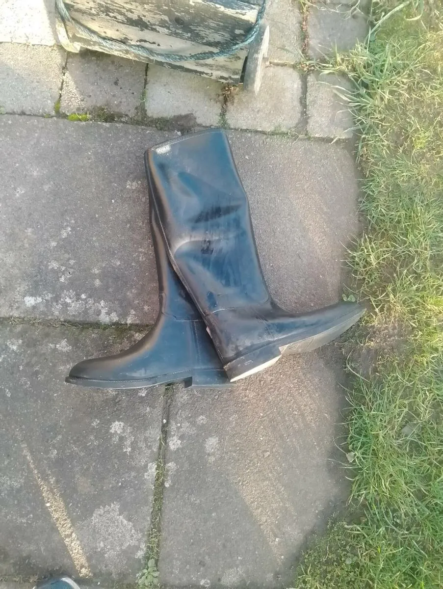Aigle horse riding boots - Image 4