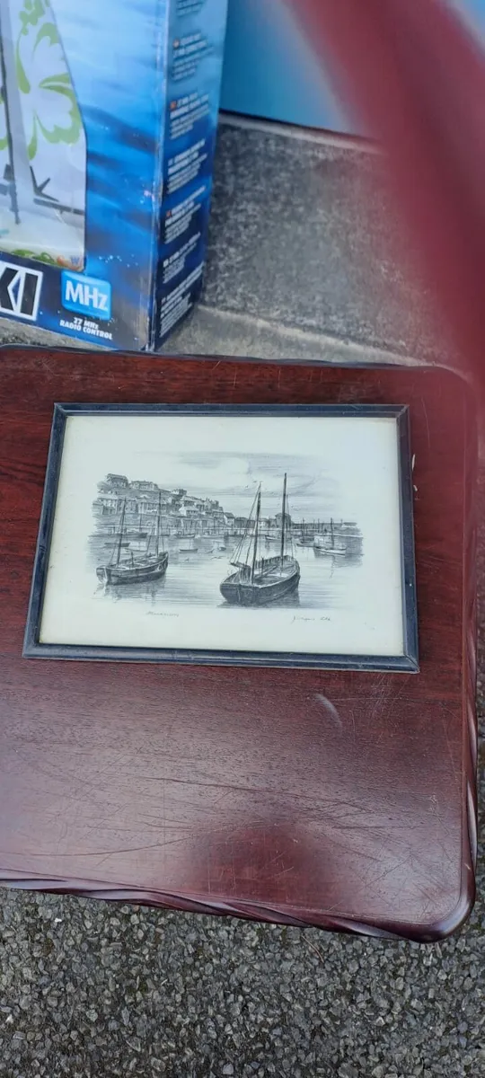 Picture Harbour Scene - Image 1