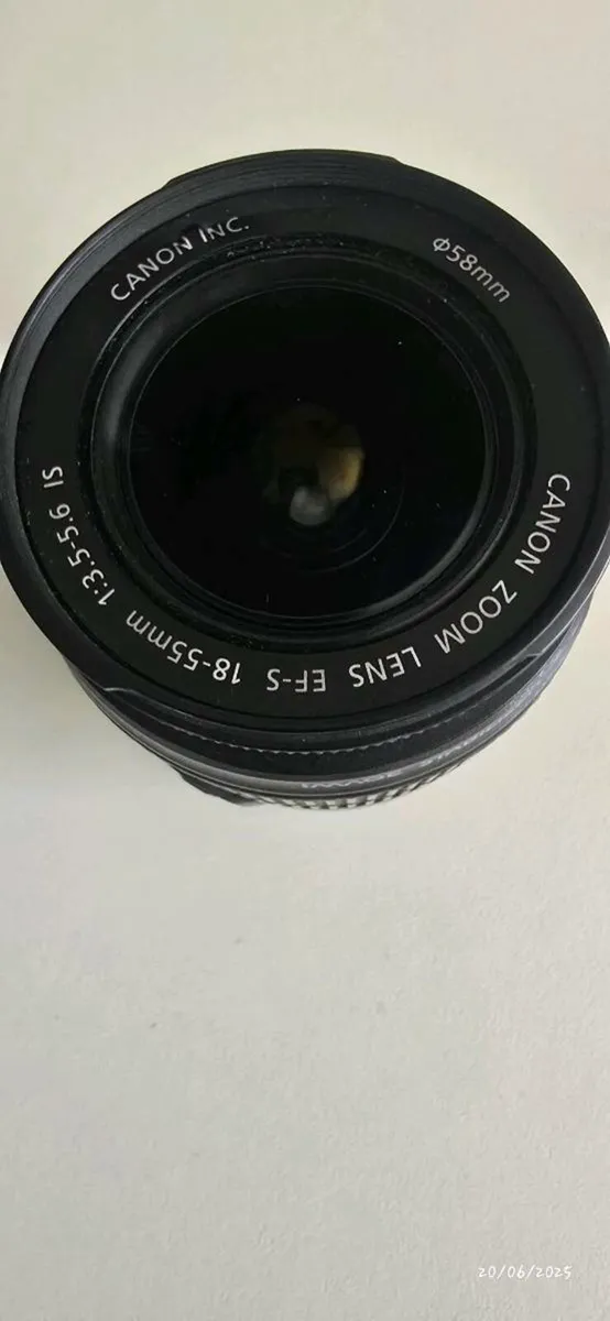 2× 58mm canon lens - Image 1