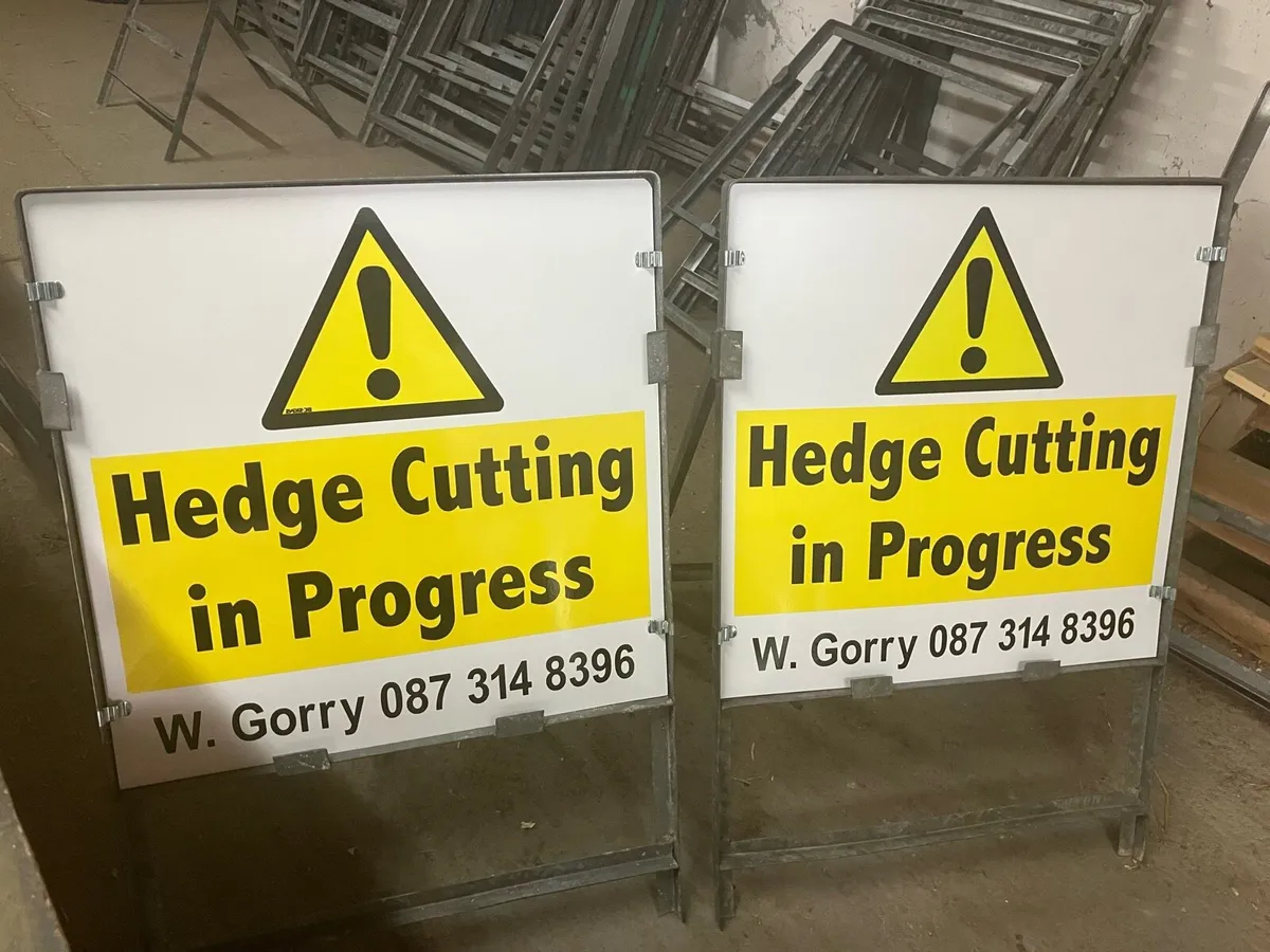 Grass cutting signs - Image 2