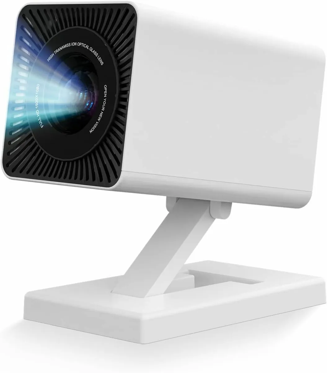 Mini Projector WIFI 6 and Bluetooth, 4K 1080P - Image 1