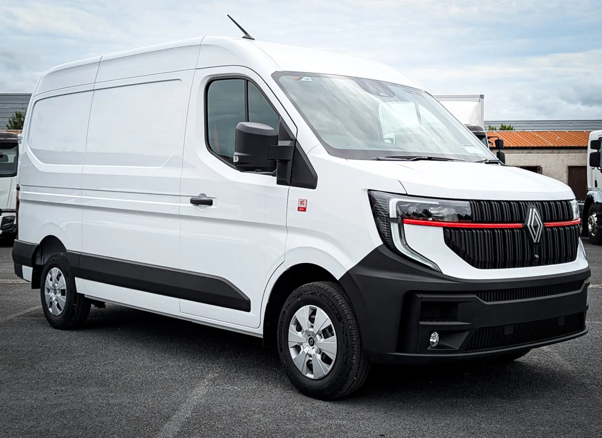 All New Renault Master L2H2 White In Stock - Image 1
