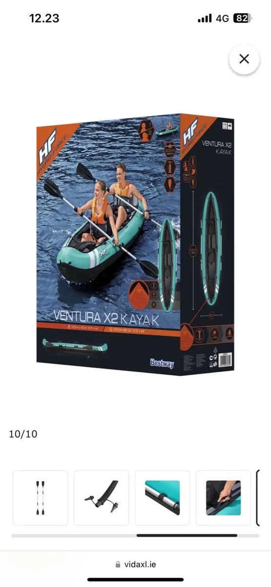 Inflatable Kayak 2 Person - Image 2