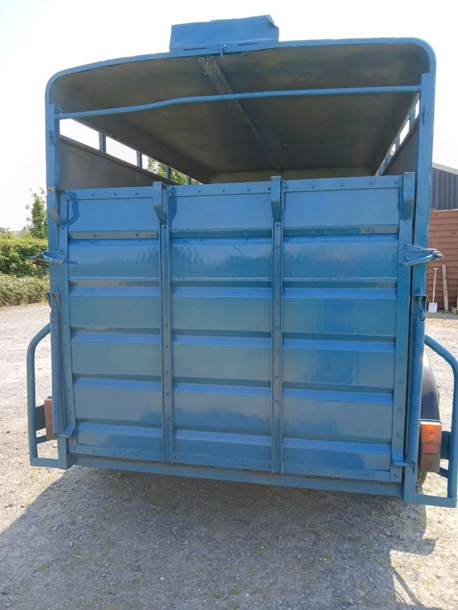Stock master Cattle or horse trailer 10ft x 5ft. - Image 4