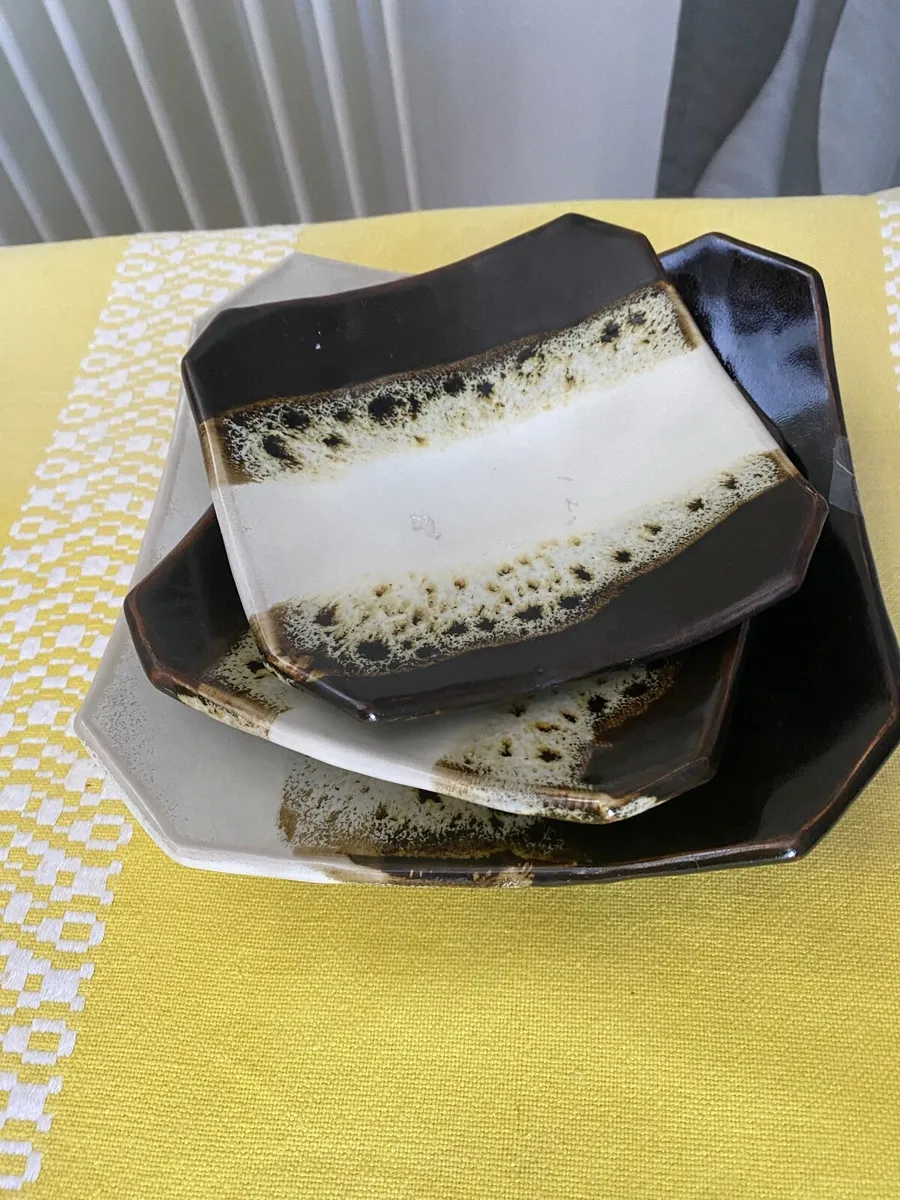 Mid century platters/serving dishes - Image 2