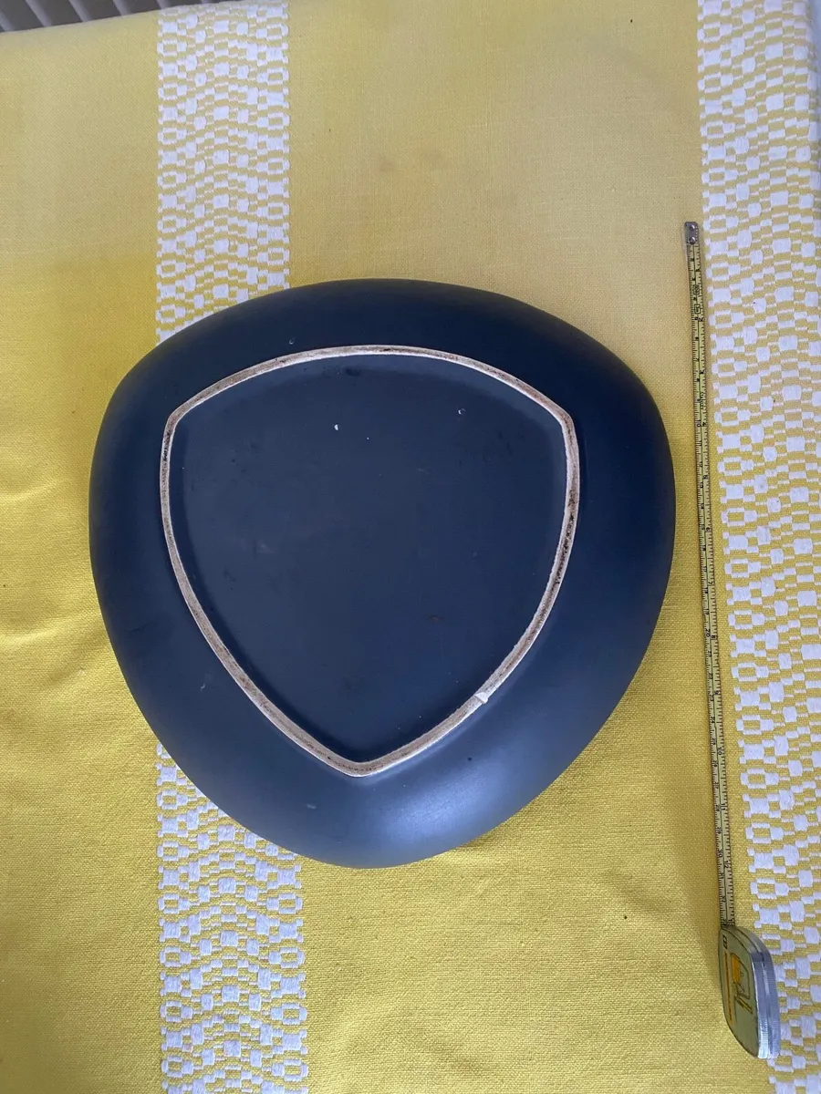 Mid century platters/serving dishes - Image 4