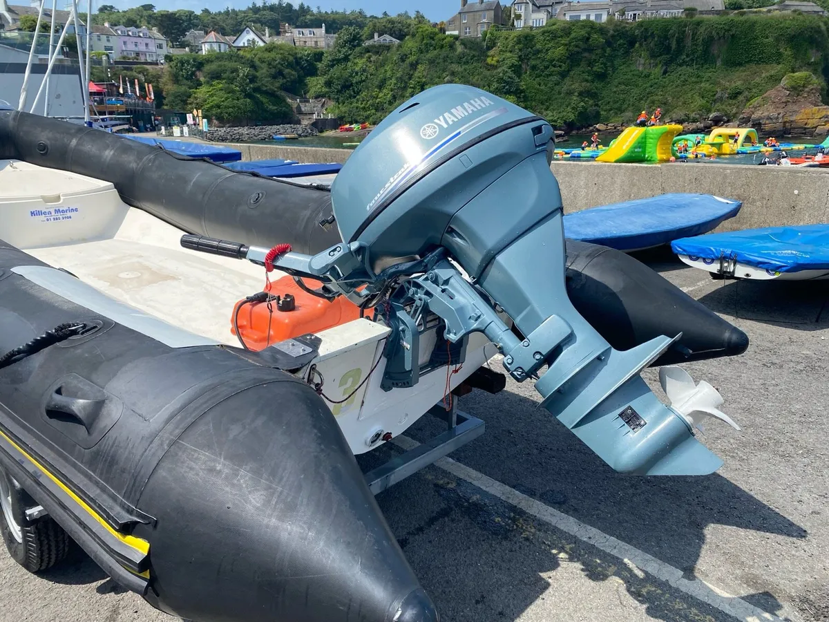 5 meter rib with Yamaha 25 hp 4 stroke engine - Image 3