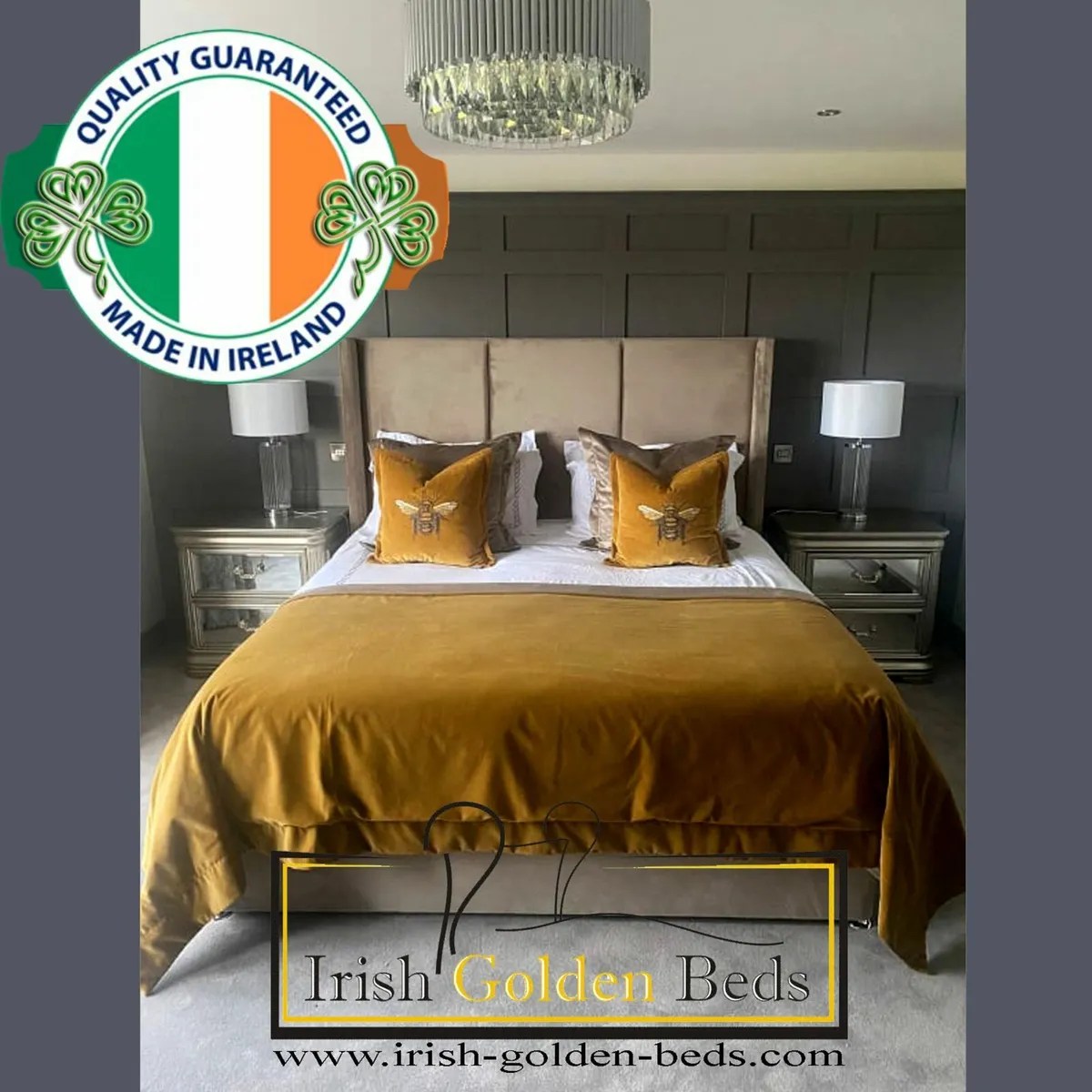 bed frame and headboard, free delivery - Image 1