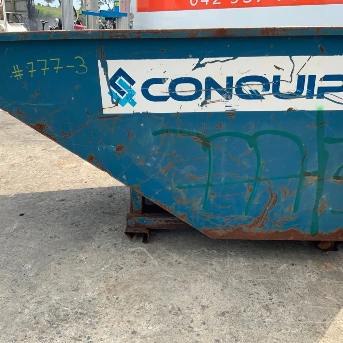 CONQUIP AUTOLOCK BUILDERS TIPPING SKIP....777-3. - Image 3