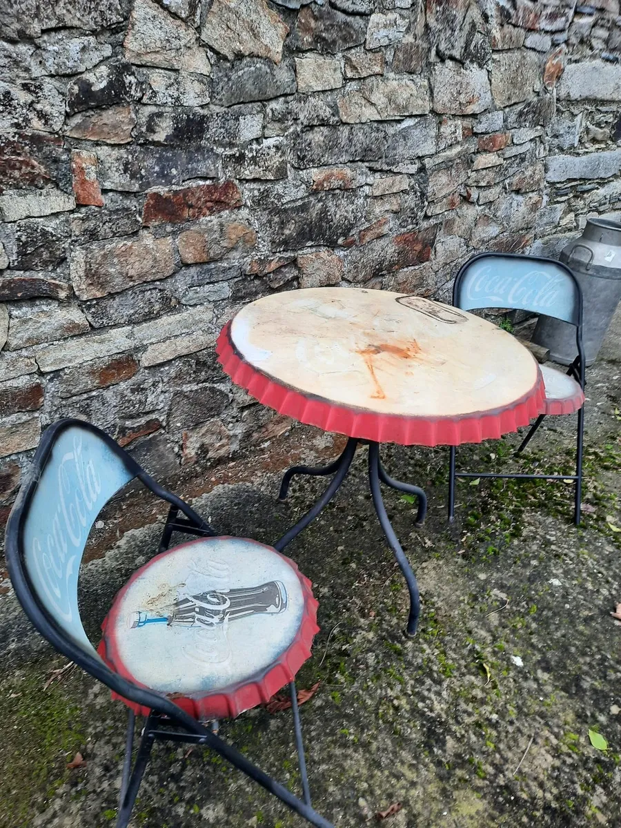 Bistro set - CocaCola - Image 3
