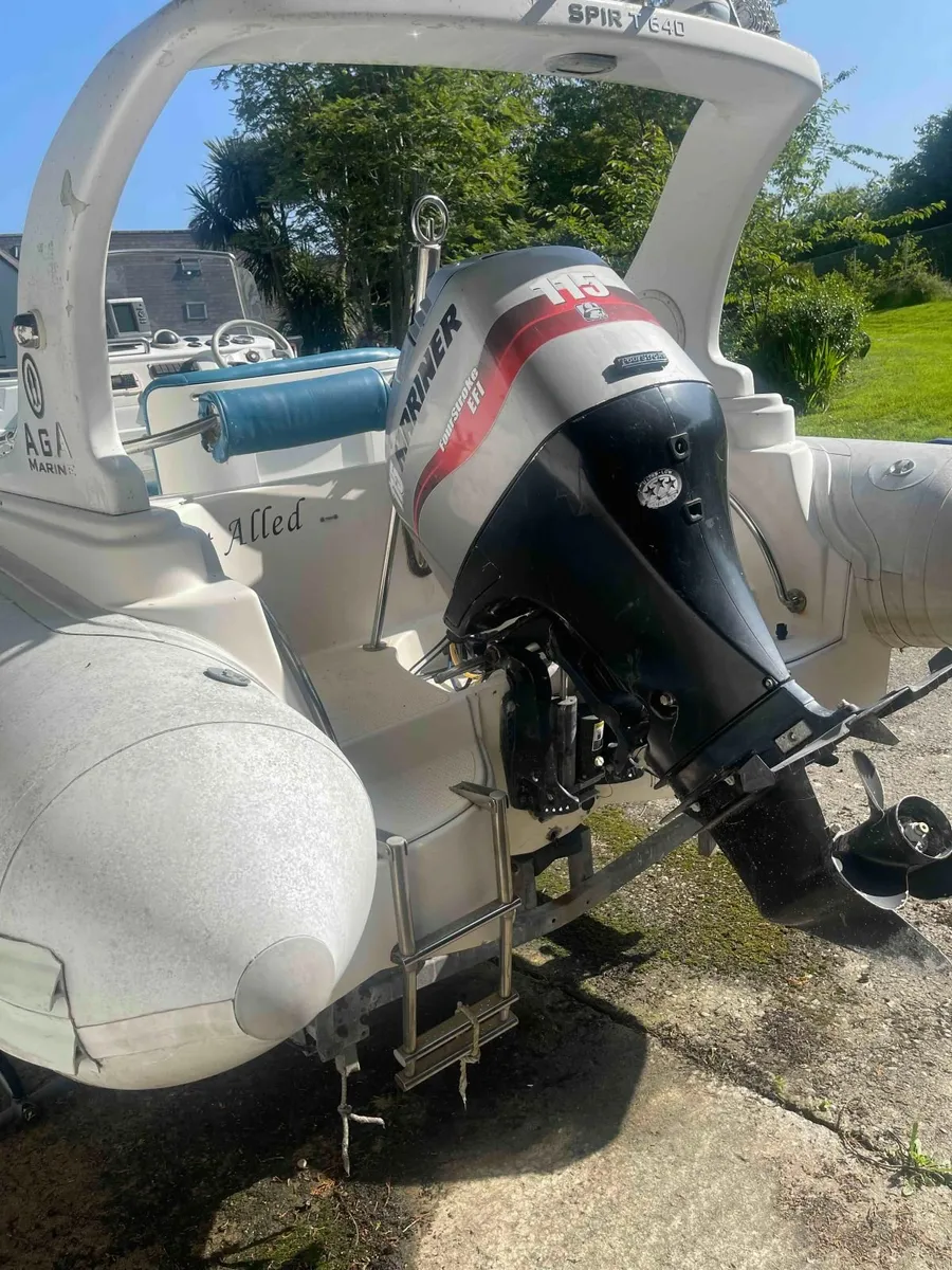 Spirit 640 RIB with Mariner 115hp and Trailer - Image 4