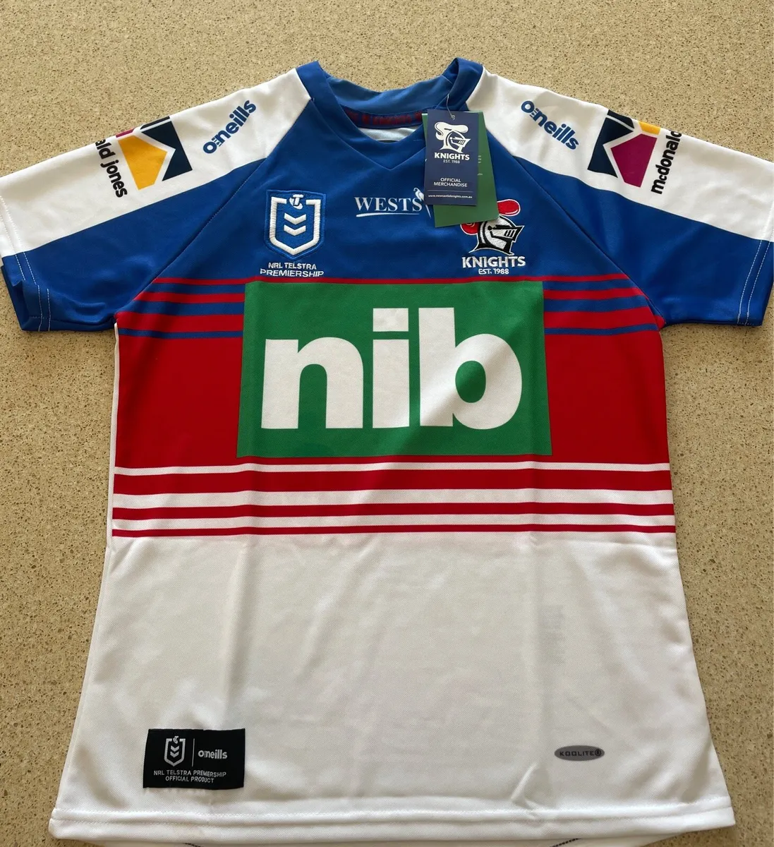 Newcastle Knights Jersey - Image 1