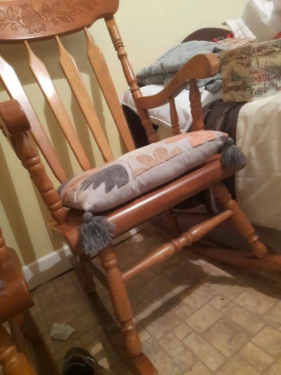 Wooden Rocking chairs - Image 4