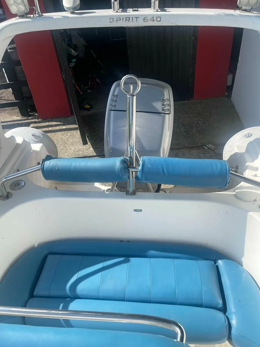 6.4m Rib w 115hp Mariner & Trailer - Image 2