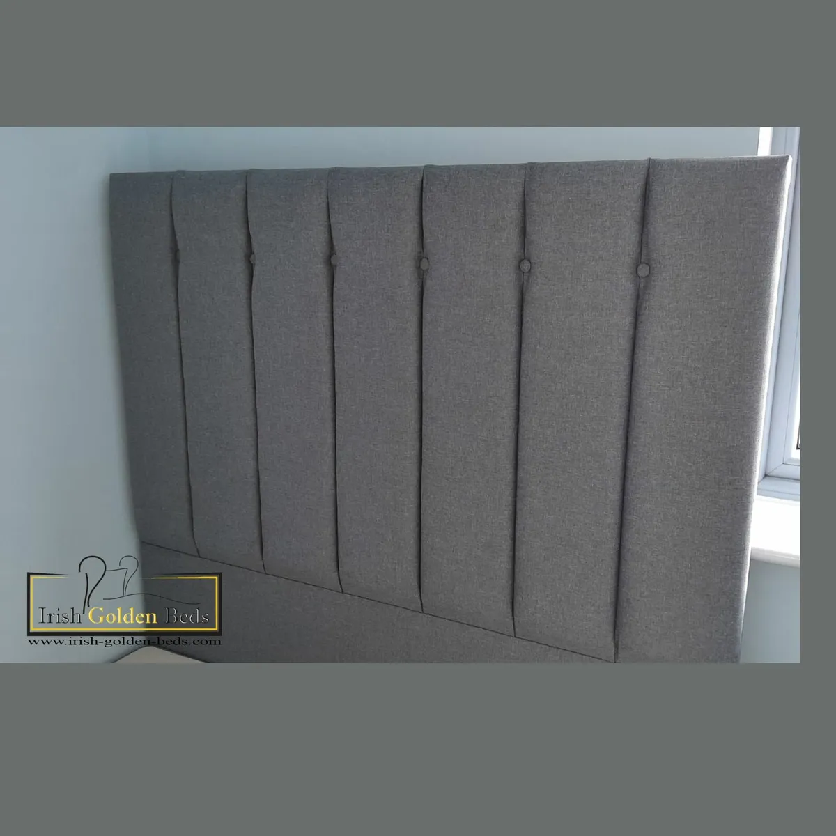 bed frame and headbord , free delivery - Image 1