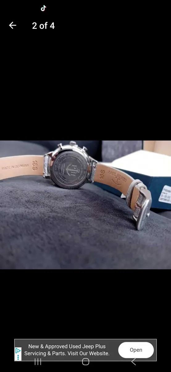 Paul Hewitt Everpulse Silver black 38mm - Image 3