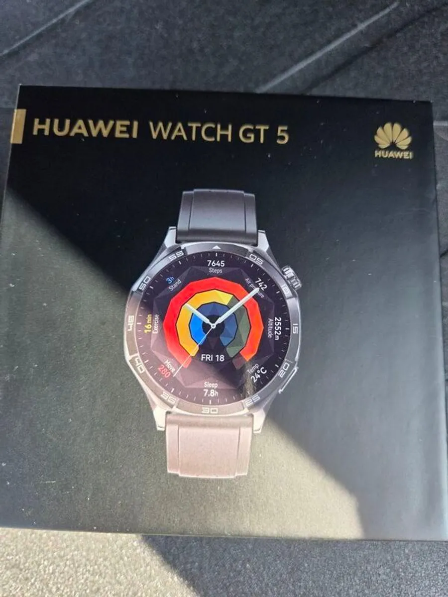 Huawei Watch gt 5 black 46mm - Image 1
