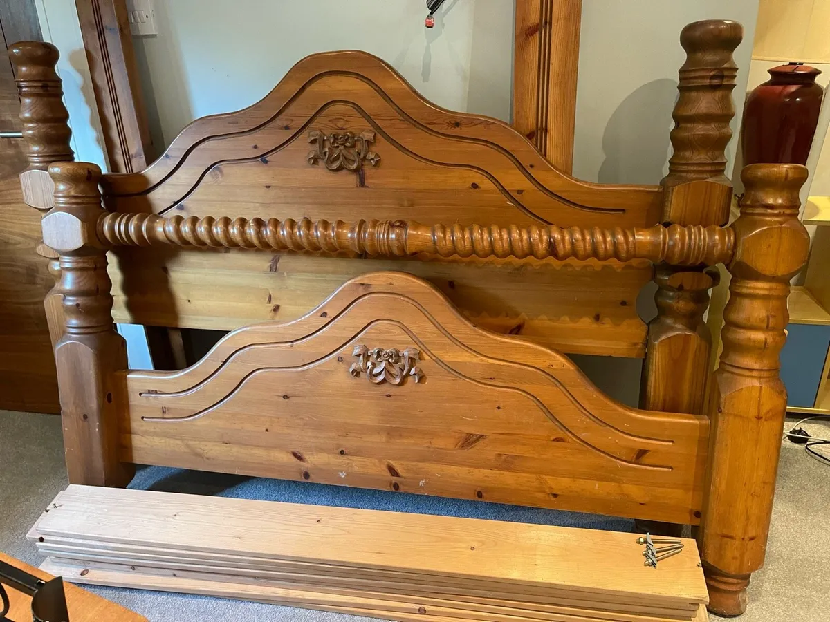 Incredibly Strong Solid King Size Wooden Bed Frame
