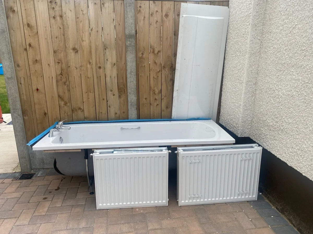 Bath tub and radiator for sale