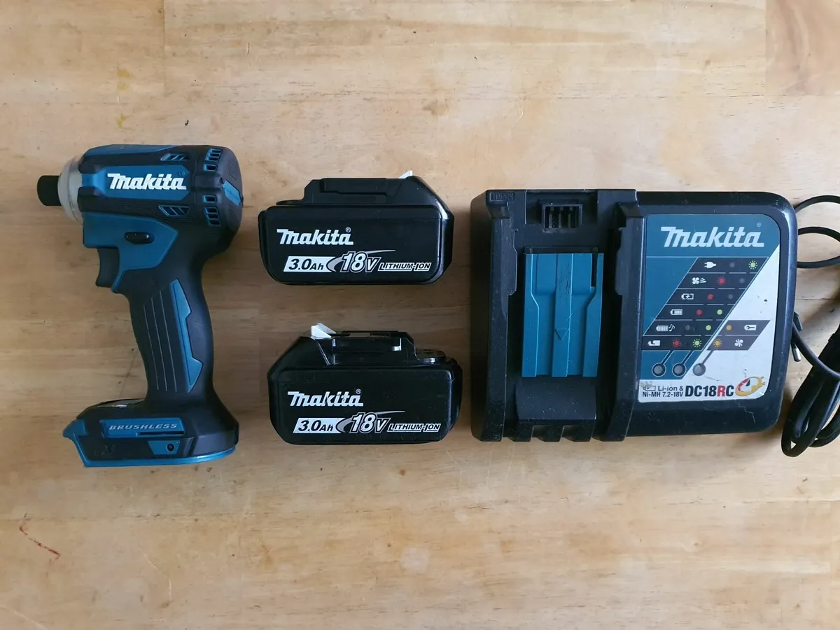 18V Makita Brushless Impact Driver kit - Image 1