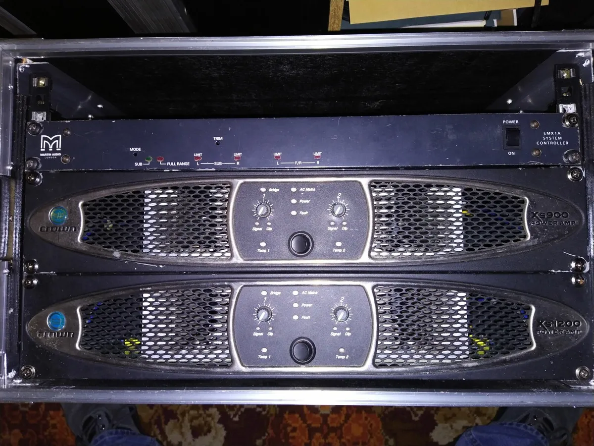 Martin Audio Sound Speakers and Amp - Image 3