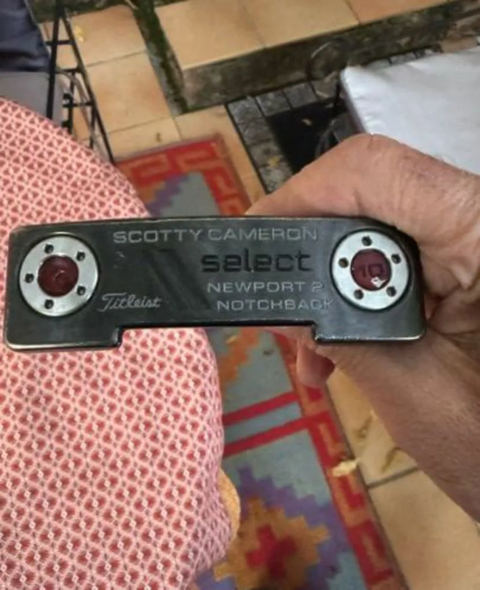 Scotty Cameron Black Newport 2 Select Notchback - Image 1
