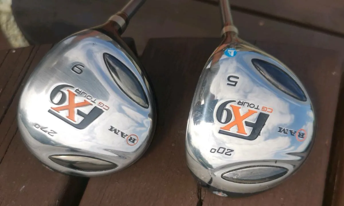 Matching Set of Ladies Ram CGTour 5 & 9 woods, - Image 1