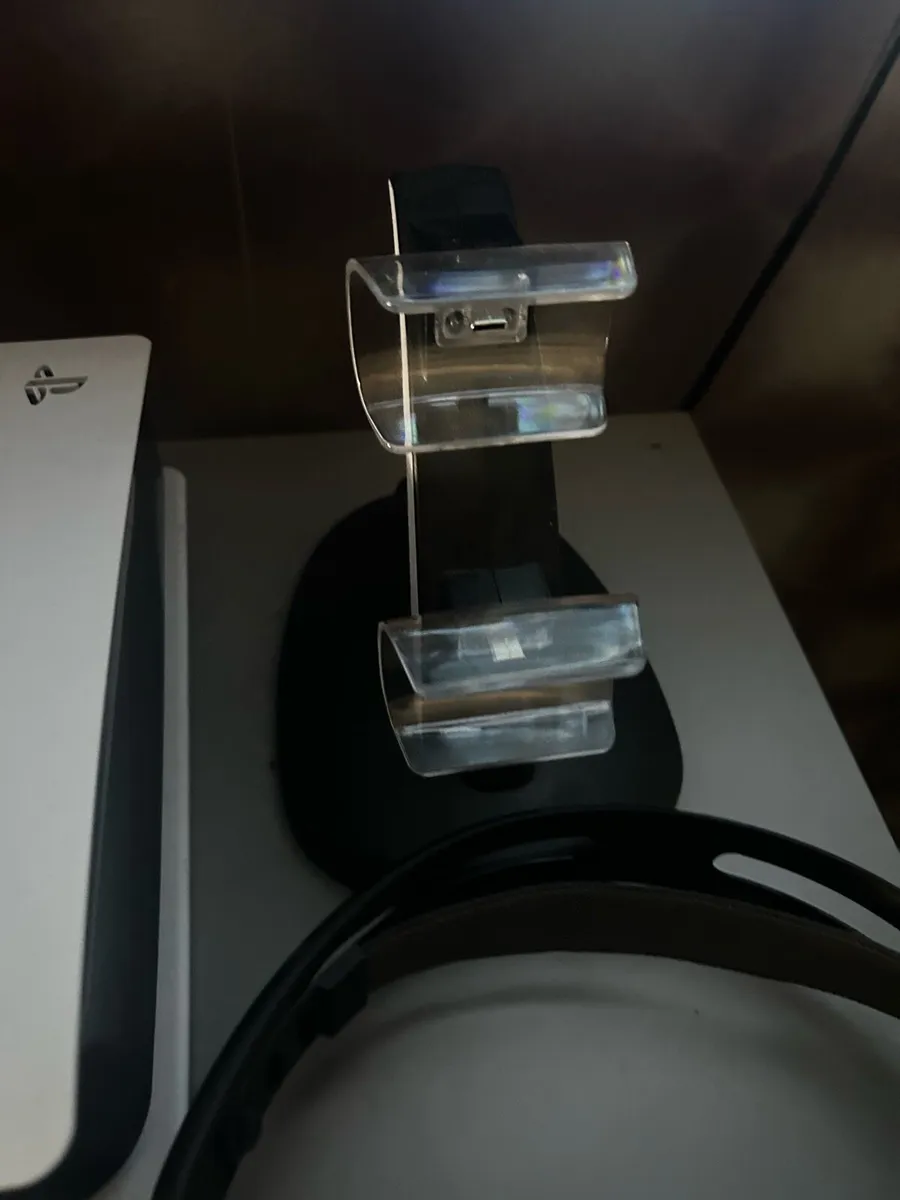 PS5 pro three controllers and a headset - Image 2