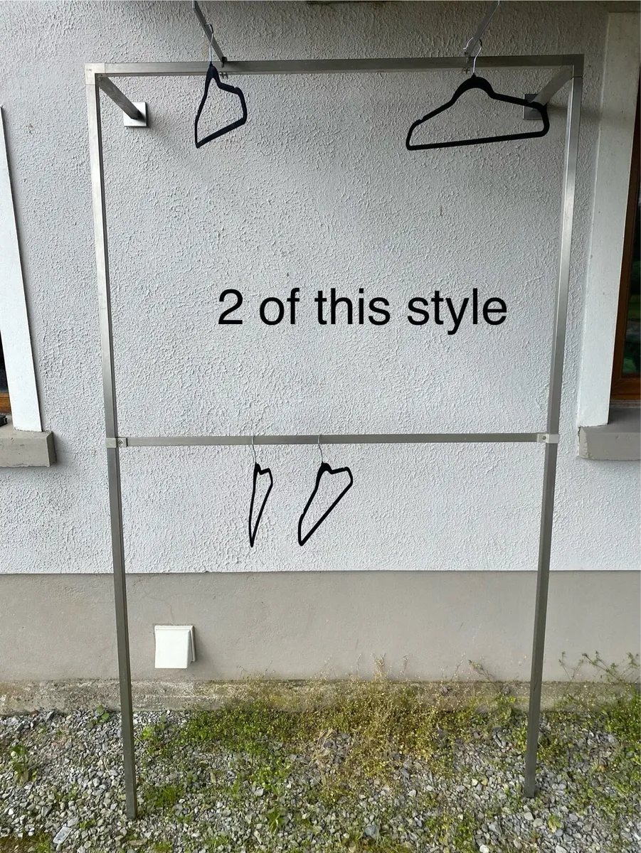 Clothing rails - Image 1