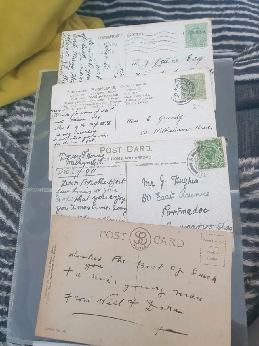 OLD VINTAGE..POSTCARDS ... - Image 1