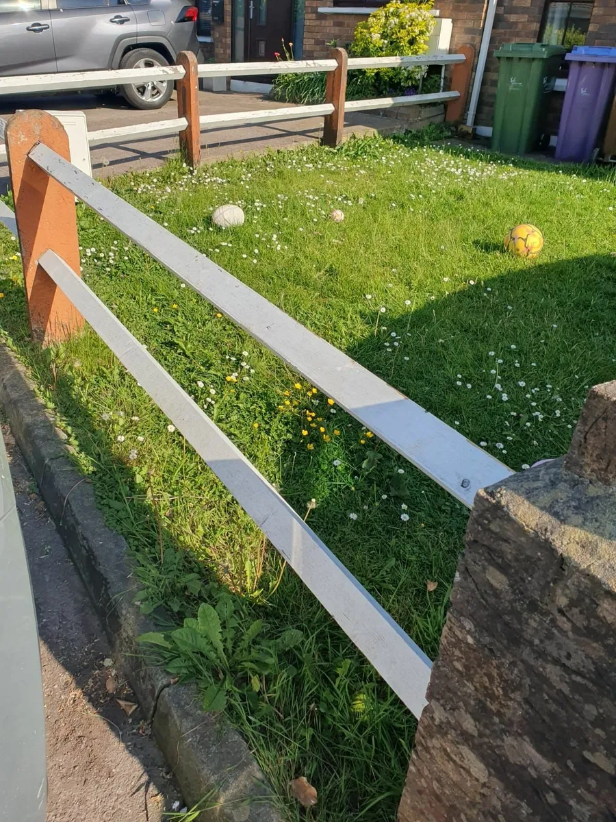 Garden Fence Posts - Image 1