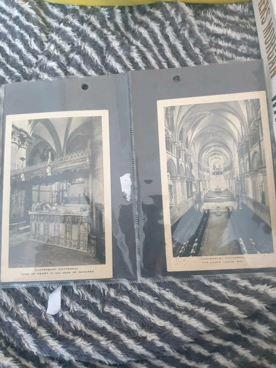 VINTAGE...CANTERBURY. CATHEDRAL..POSTCARDS. - Image 1