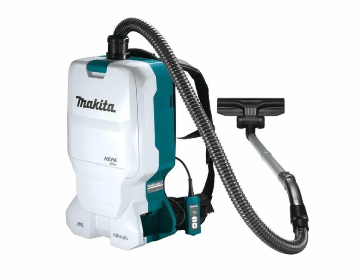 Makita DVC660Z 36v BL LXT Backpack Vacuum Cleaner - Image 1