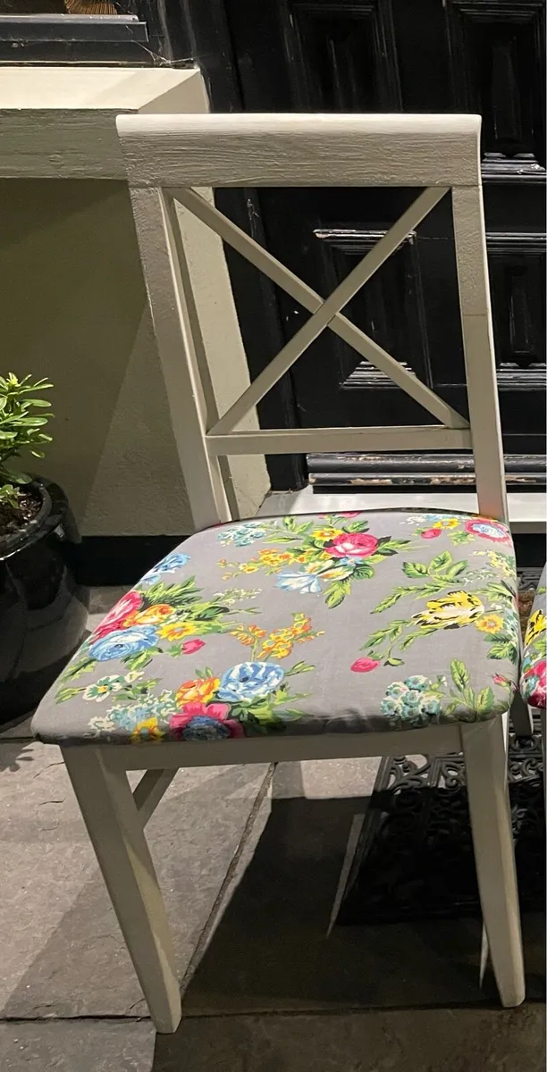 Colourful Solid Wooden Dining Chair - Can Deliver