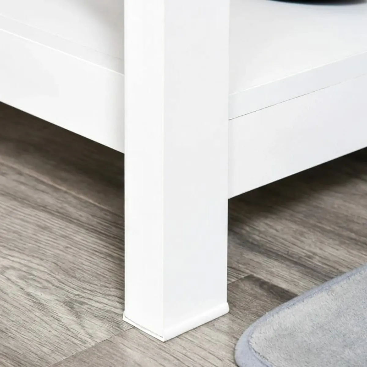 Entryway Console Sofa Table with 2 Drawers and Sto - Image 4