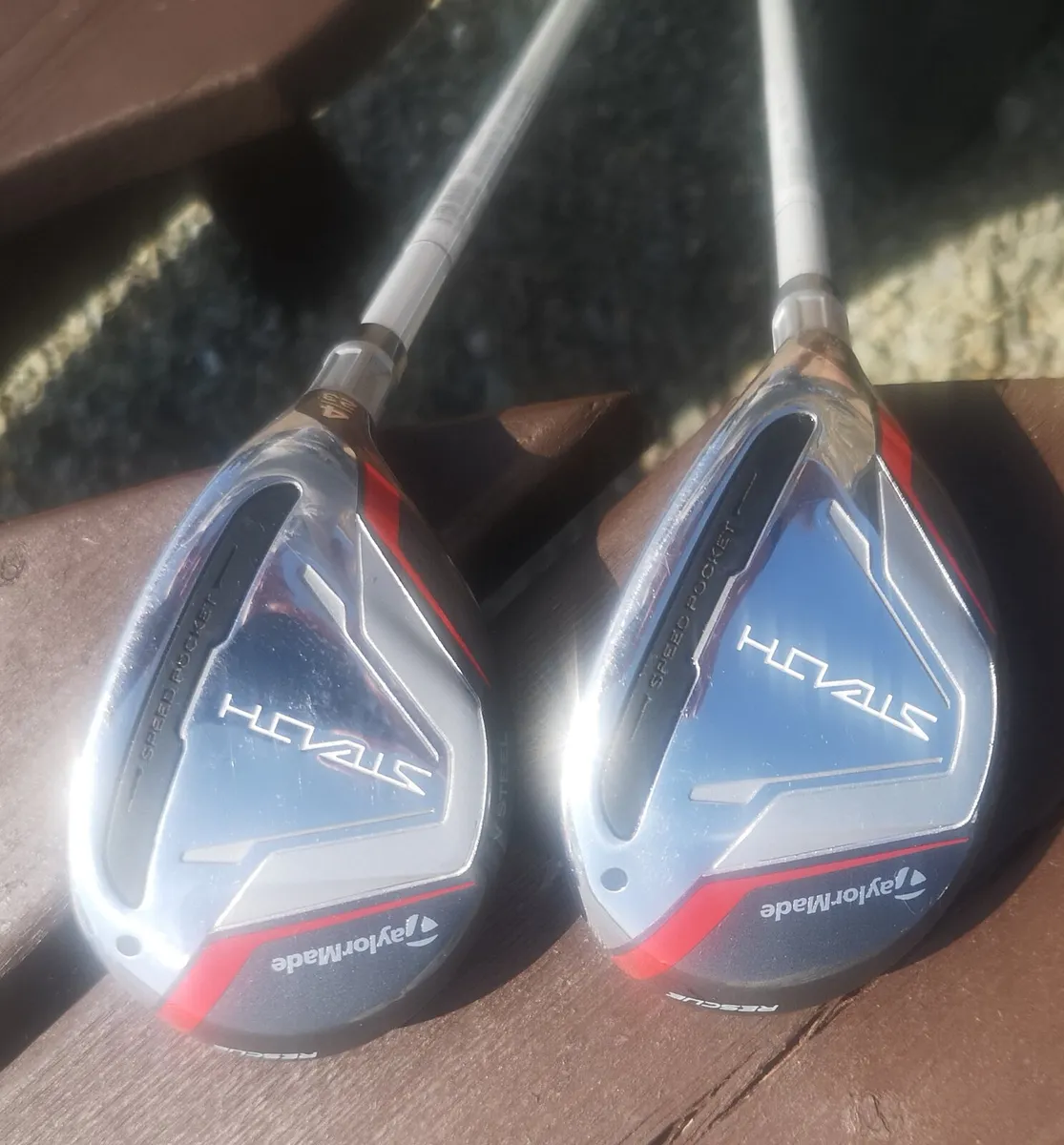 Ladies Taylormade Stealth Hybrid set, No.4&5 - Image 1