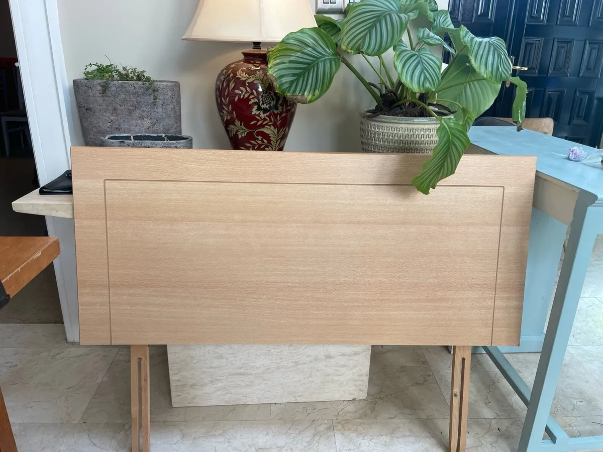 As New - Small Double Size Wooden Headboard