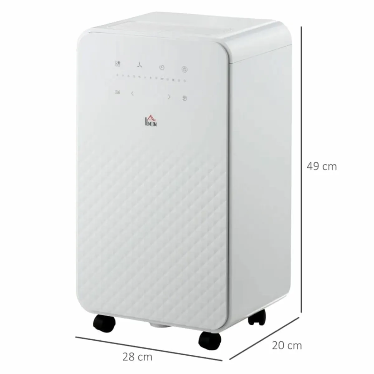 2000mL Portable Dehumidifier with Air Purifier, 24 - Image 2