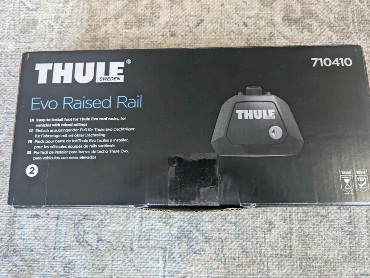 Thule roof rack Evo raised rail foot pack - Image 1
