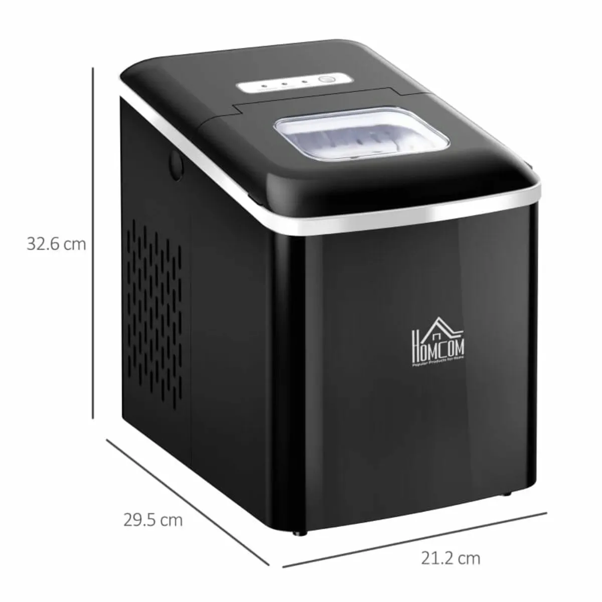 Portable Ice Maker Countertop, Bullet Ice Cube Mac - Image 3