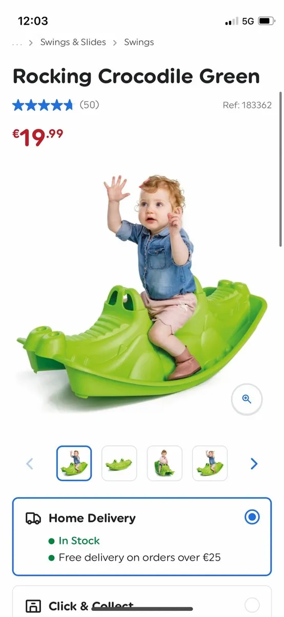 Outdoor swing €10 - Image 1