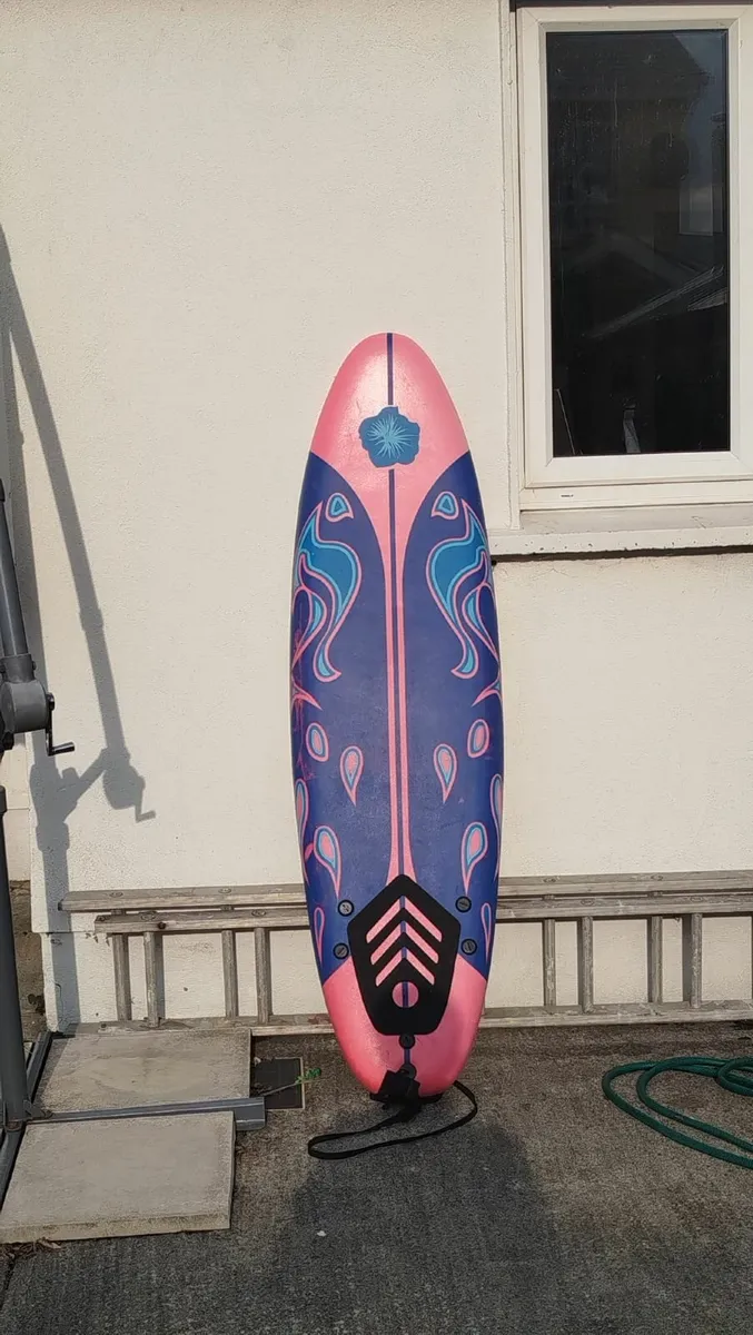 Vidaxl 91258 Surfboard blue and red - Image 1