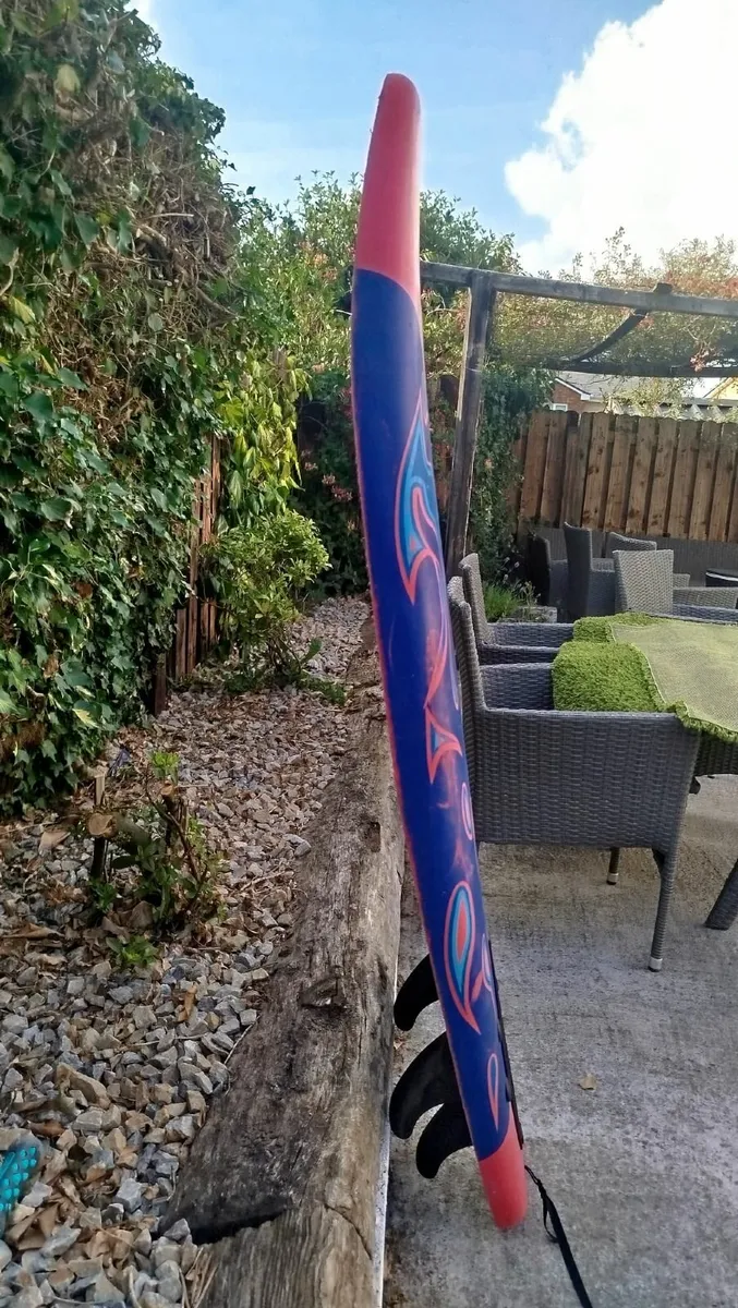 Vidaxl 91258 Surfboard blue and red - Image 3